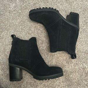 UGG black suede booties